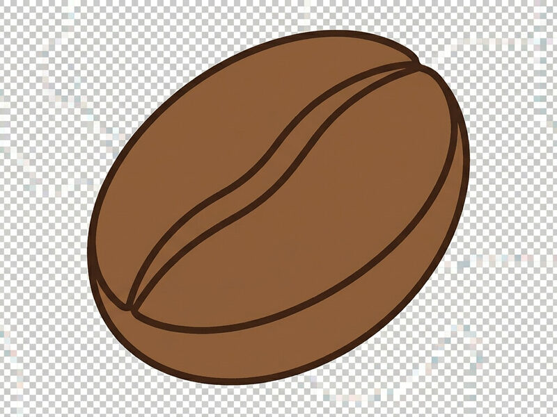 Coffee beans illustration